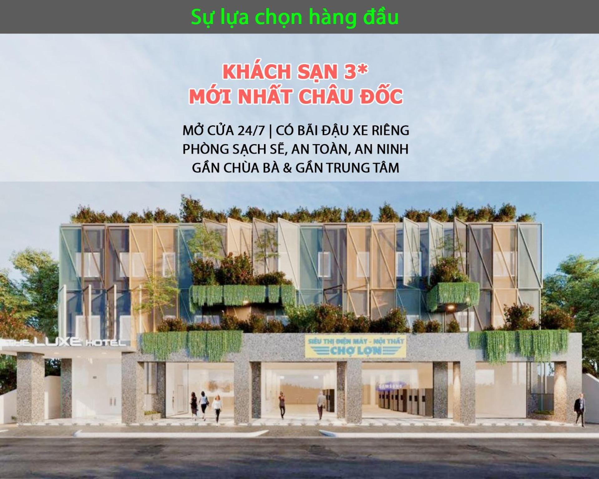 The Luxe Hotel Chau Doc Exterior photo